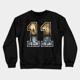 Strange Number 11 (gold-silver) Crewneck Sweatshirt